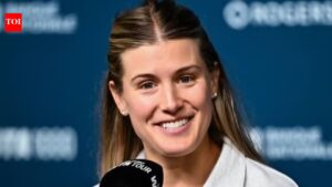 Eugenie Bouchard stuns in red beach look while stepping away from pickleball spotlight after Andre Agassi clash | International Sports News