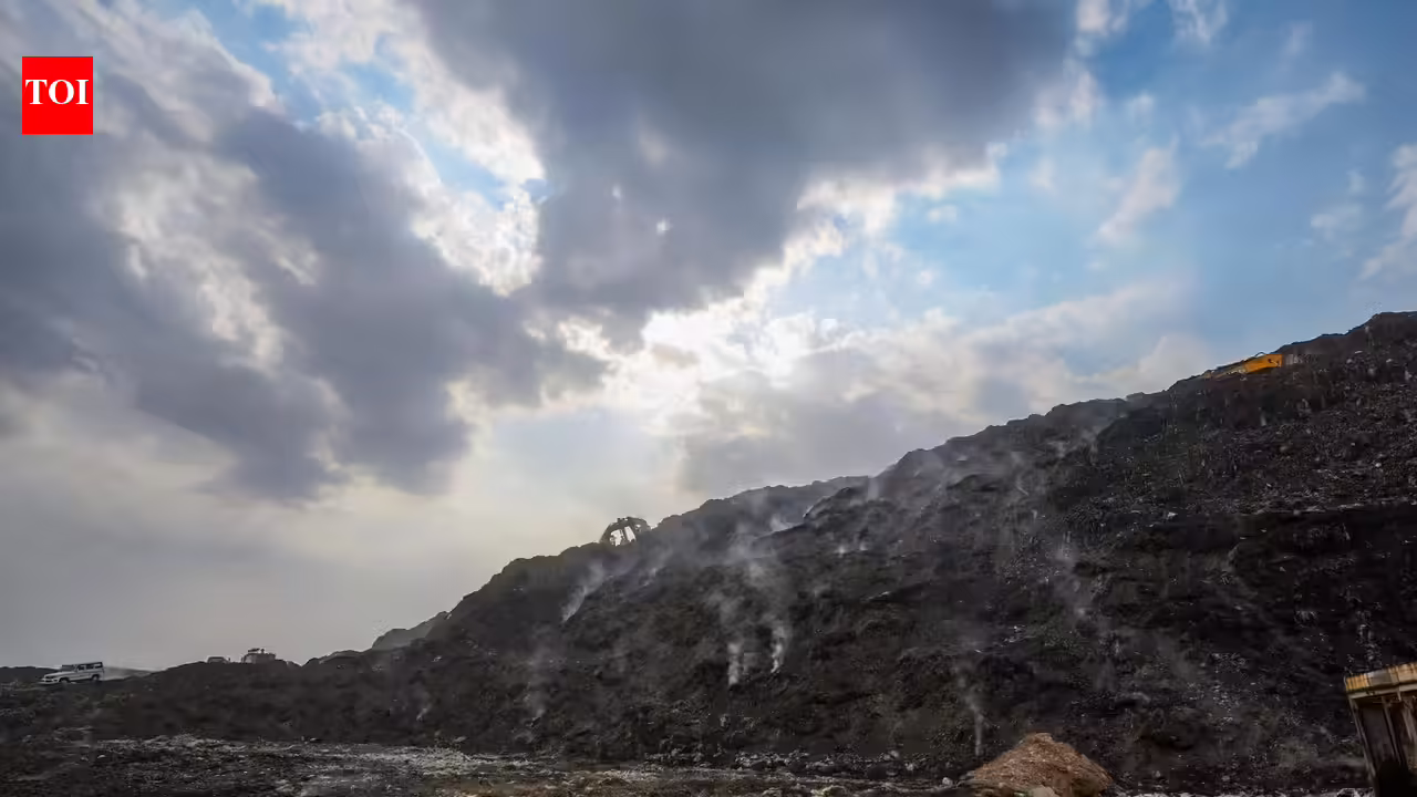 Rain douses Bandhwari smoldering after 50-hour firefighting ops. Gurgaon News