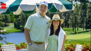 Drake Maye and wife Ann Michael turn heads with stylish Masters appearance and Costa Rica escape | NFL News