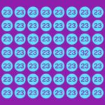 Can you find the 32 hidden among dozens of 23s? Most people can’t do it in 10 seconds