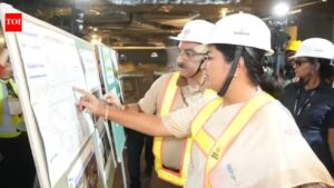 Delhi CM Gupta reviews Phase 4 construction work at RK Ashram Marg | India News