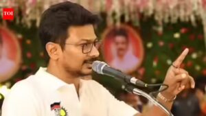 Thalaivar Stalin’s efforts helped defeat Delimitation Bill in Lok Sabha: Udhayanidhi | chennai news
