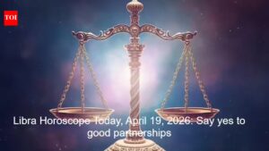 Libra Horoscope Today, April 19, 2026: Say yes to good partnerships