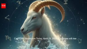 Capricorn Horoscope Today, April 19, 2026: Expenses will rise