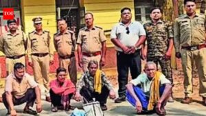 Chhattisgarh villagers rescue deer from dogs, then kill it, cook and eat; 5 held | Raipur News