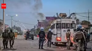 Manipur Violence: Militant Ambush in Manipur: Retired Soldier Among Two Killed on NH-202 | Guwahati News