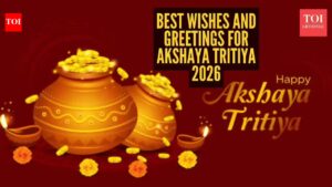 Akshaya Tritiya Wishes & Images: Happy Akshaya Tritiya 2026: Best Messages, Quotes, Wishes and Images to share on Akshaya Tritiya |
