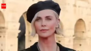 ‘Apex’ star Charlize Theron recalls her mother shooting her father to keep them safe.