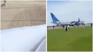 United Airlines Emergency Landing: ‘Possible security issue’: United Airlines flight diverted, passengers evacuated via emergency slides in Pittsburgh – watch