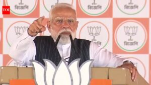 ‘TMC didn’t want more daughters as MLAs and MPs’: PM Modi in Bengal after women quota bill failure. India News