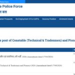CRPF Constable recruitment 2026: Registration begins tomorrow for 9,195 vacancies; here’s how 10th pass candidates can apply