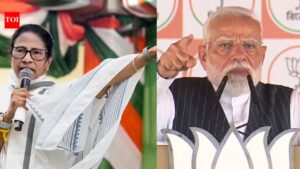 ‘Cowardly, hypocritical’: Mamata Banerjee rejects PM Modi’s charge on Women’s Reservation Bill. India News