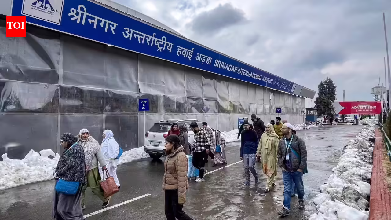 Two US nationals detained at Srinagar airport after satellite phone found in luggage. India News