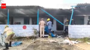 16 dead, 6 injured in massive blast at Tamil Nadu’s Virudhunagar firecracker factory. India News