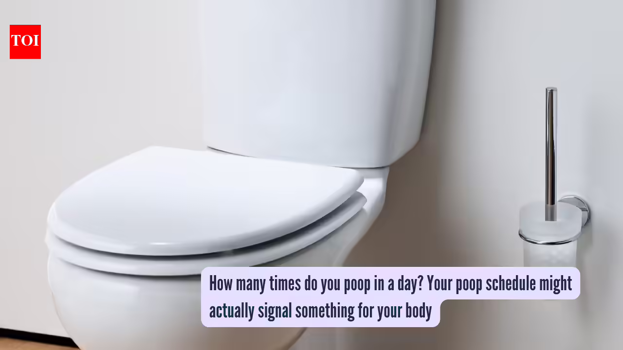 How many times do you poop in a day? Your poop schedule might actually signal something for your body