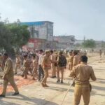 Ambedkar statue damaged, posters torn, hundreds hit the street in Loni. Noida News