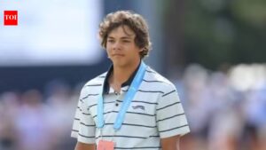 Tiger Woods son Charlie Woods struggles continue with T42 at Terra Cotta Invitational 2026 as Justin Thomas steps in with support | International Sports News