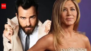 Jennifer Aniston reacts to ex-husband Justin Theroux welcoming first child with wife Nicole Brydon Bloom﻿﻿ |