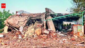 23 dead, 6 injured in massive blast at Tamil Nadu firecracker unit; owner on the run, license may be cancelled. chennai news