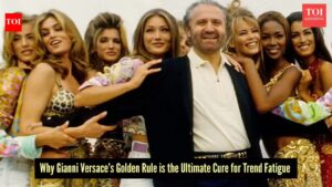 Fashion quote of the day by Gianni Versace – “Don’t be into trends. Don’t let fashion own you.”