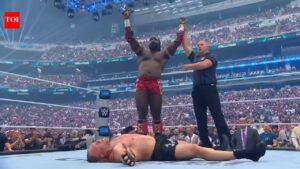 Was Oba Femi the right choice to beat Brock Lesnar in his final match after he teased WWE retirement at WrestleMania 42? | wwe news