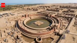 Round Temple Discovered: 2,000-year-old round temple discovered in Pelusium reveals how ancient Egyptians worshiped nile water. world news