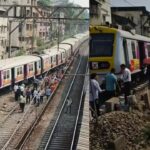 Mumbai’s empty local train derails at Dombivli, peak-hour services hit. Thane News