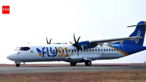 Fly91 flight to Hubballi diverted to Bengaluru amid bad weather. Bengaluru News
