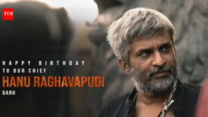 ‘Fauzi’: Prabhas starrer’s team celebrates director Hanu Raghavapudi’s birthday as fans storm social media for first look. Telugu Movie News