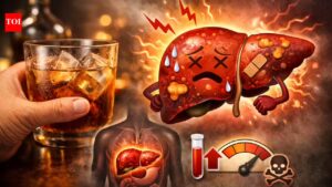 A daily drink can hurt your liver without you even knowing it