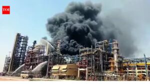 A day before PM inauguration, fire breaks out at Rajasthan refinery. India News