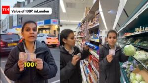 “What is the value of 100 Indian rupees in London?” A woman’s supermarket test leaves Internet and Indians stunned