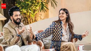 Riteish and Genelia keep it real with love and laughter on the Bombay Times Lounge | Hindi Movie News