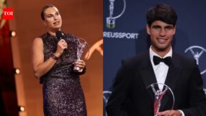 Alcaraz, Sabalenka crowned Laureus Sportsman and Sportswoman of the year | tennis news