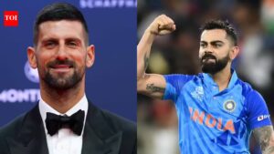 ‘Virat Kohli is the reason I follow cricket’: Novak Djokovic’s big reveal at Laureus Awards | cricket news