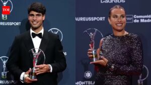 Laureus Sports Awards 2026: Carlos Alcaraz, Aryna Sabalenka win Laureus Sportspersons of the Year awards | tennis news