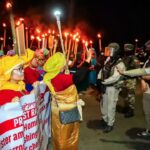 Torch Rally In Manipur: Manipur unrest: Torch rally over Tronglaobi blast turns violent; protesters clash with security forces Imphal News