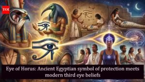Eye of Horus: Ancient Egyptian symbol of protection meets modern third eye beliefs