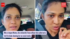 Who is Anjani Mishra, the retired Air Force officer who called out a troll for body-shaming her on social media