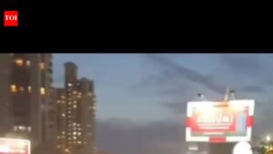 Prof injured as car falls into pit near Gurgaon’s Galleria market. Gurgaon News