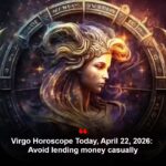Virgo Horoscope Today, April 22, 2026: Avoid lending money casually