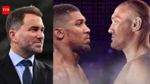 Tyson Fury vs Anthony Joshua fight plan exposed as Eddie Hearn confirms comeback twist after tragic setback. International Sports News