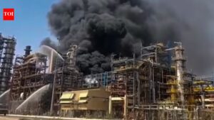 CM, NIA team visit Rajasthan refinery after Monday fire. India News