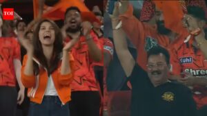 Kavya Maran: IPL 2026: Kavya Maran, Abhishek Sharma’s father go wild after SRH star’s ton — Watch | cricket news