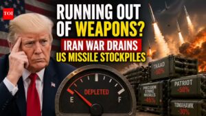 US running out of weapons? Report claims missile stockpiles depleted by Iran war