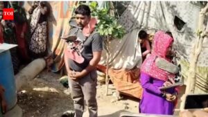 Agra News: UP man humiliates son with shoe garland for ’embracing Christianity’. Agra News