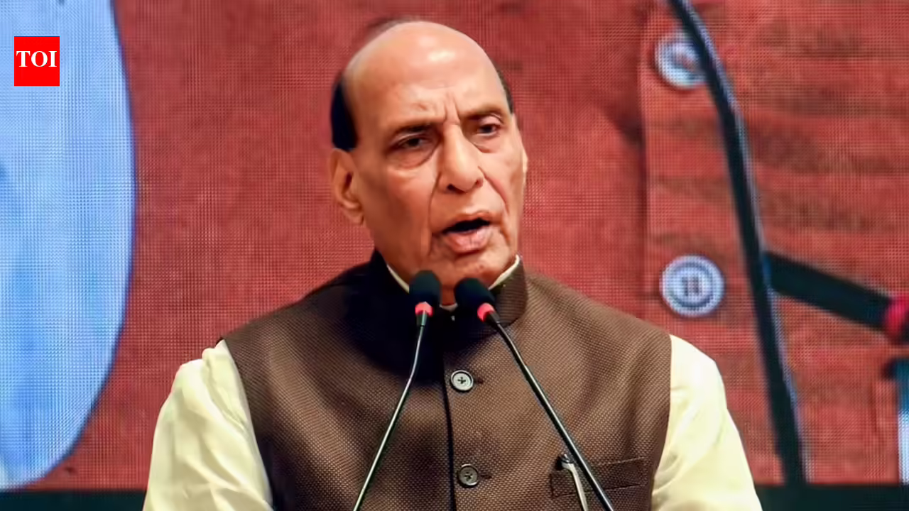 ‘Only one neighbor is troublesome’: Rajnath Singh’s ‘dot, dot, dot’ warning to Pakistan on Pahalgam attack anniversary. India News