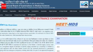 NEET MDS 2026 city intimation slip released at natboard.edu.in: Direct link to download here