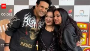 Krushna Abhishek and Kashmera Shah share Sunita Ahuja’s fun nickname; ‘Mami Tsunami’ goes viral