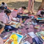 Blend of creativity, eco conservation mark Earth Day celebrations | Lucknow News